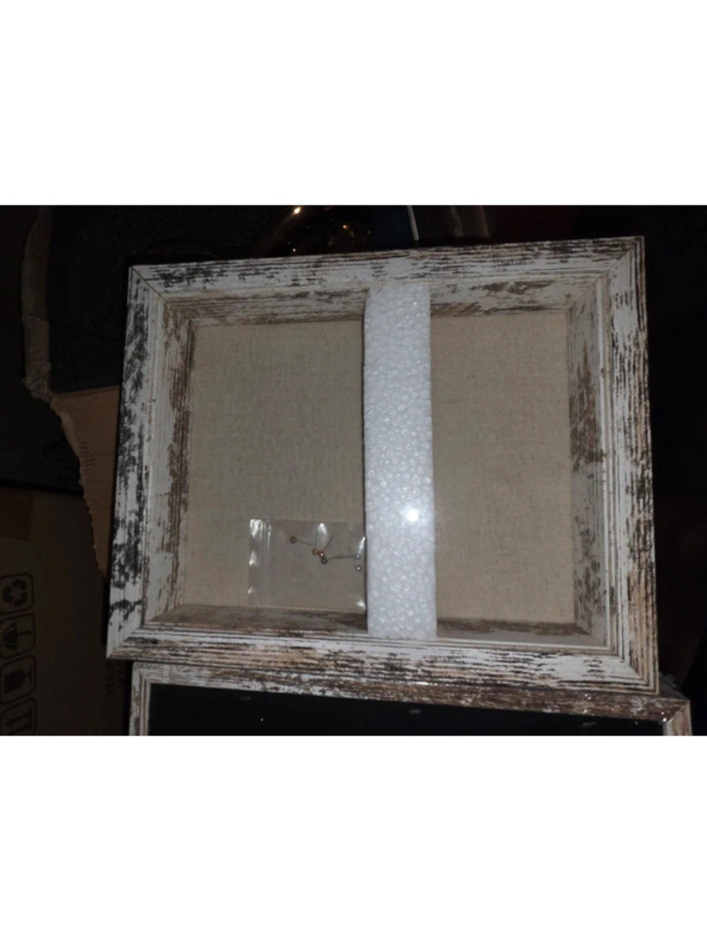 Shadow box with push pins set of 2 8x10